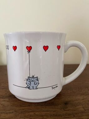 Sandra Boynton I Love You Cat Hearts Mug